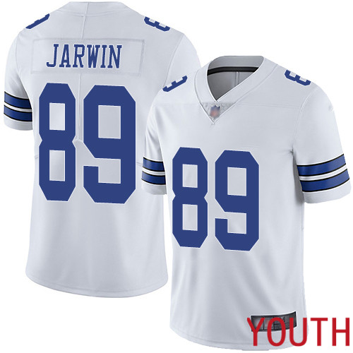 Youth Dallas Cowboys Limited White Blake Jarwin Road #89 Vapor Untouchable NFL Jersey